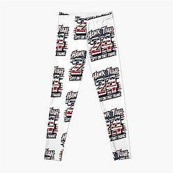 Hawk Tuah 2024: Spit on That Thang .  Vintage Parody Tee Leggings
