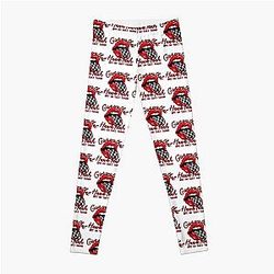 Give em that hawk tuah spit on that thang, funny, hauk tuah Leggings