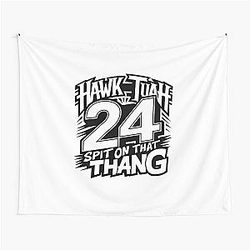 Hawk Tuah 2024: Spit on That Thang .  Vintage Parody Tee Tapestry