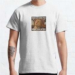 HAWK TUAH SPIT ON TAHT THANG MEME  Classic T-Shirt