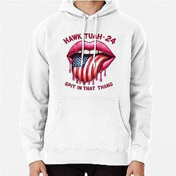 Hawk Tuah Pullover Hoodie