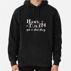 Hawk Tuah 24 Spit On That Thang Pullover Hoodie