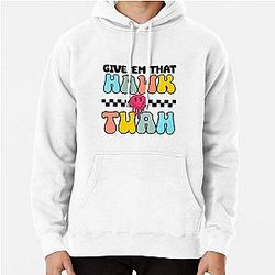Hawk Tuah 24 Spit On That Thang Pullover Hoodie