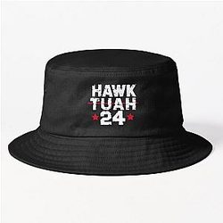 Hawk Tuah Tawk Tuah Talk Funny Meme halk tua 24 Bucket Hat