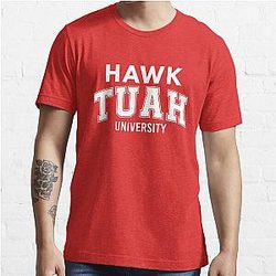 Hawk Tuah University Shirt Essential T-Shirt