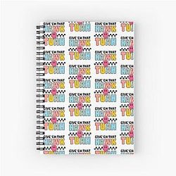 Give em that hawk tuah Spiral Notebook