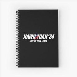 Hawk Tuah 24 Spit On That Thang Spiral Notebook