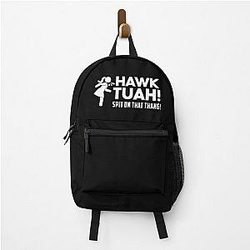 HAWK TUAH Spit on that thang! Funny Meme Backpack
