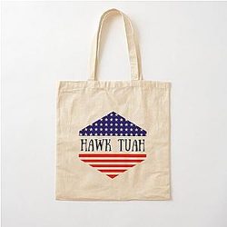 Hawk Tuah Girl - Spit on That Thang Cotton Tote Bag