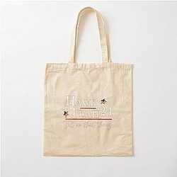 Hawk Tuah 24 Spit On That Thang Cotton Tote Bag