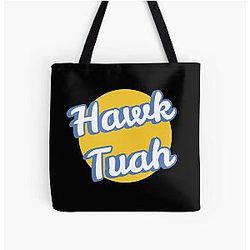 Hawk Tuah Spit On That Thang Meme  All Over Print Tote Bag