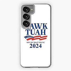 Hawk Tuah 2024 Spit On That Thang Samsung Galaxy Soft Case