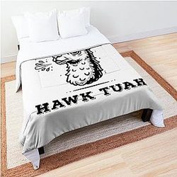 Hawk Tuah 24 Spit On That Thang Comforter