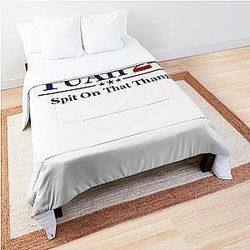 Hawk Tuah 24 Spit On That Thang Comforter