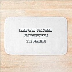 Respect Hayden Christensen or Perish Bath Mat