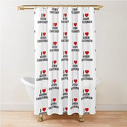 I Heart Hayden Christensen Shower Curtain