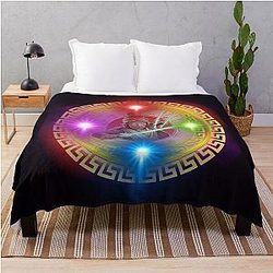 Awakened Energy The Eyes of Hayden Christensen Throw Blanket