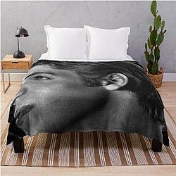Hayden Christensen BW Throw Blanket