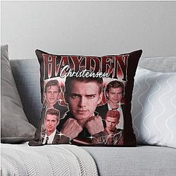Hayden Christensen Vintage Throw Pillow