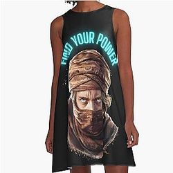 Hayden Christensen 2024: Guided Strength A-Line Dress