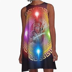 Awakened: The Eyes of Hayden Christensen A Line Dress