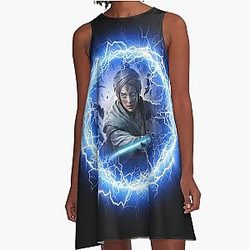 The Victor's Mindset Hayden Christensen Master of Strategy A Line Dress