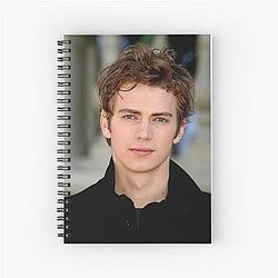 Hayden Christensen spiral notebook