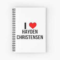 I Heart Hayden Christensen Notebook