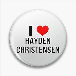 I Heart Hayden Christensen Pin