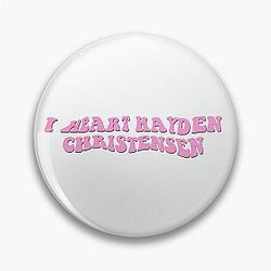 I Heart Hayden Christensen Pin