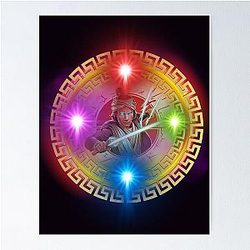 Awakened Energy: The Eye of Hayden Christensen Poster