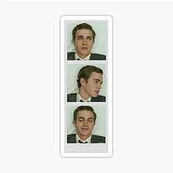 Hayden Christensen Photo Booth Sticker