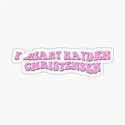 I Heart Hayden Christensen Sticker