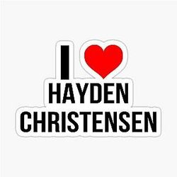 I Heart Hayden Christensen Sticker
