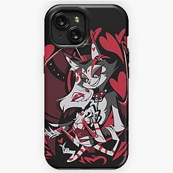 Hazbin Hotel - Huskerdust Valentine iPhone Tough Case