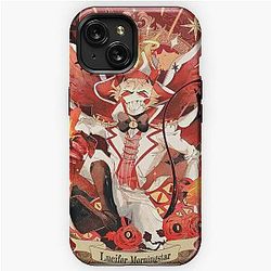 Hazbin Hotel Lucifer Morningstar Tshirt Sticker iPhone Tough Case