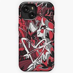 Charlie + Alastor 2023 Hazbin Hotel V-day Inspired Fanmerch  iPhone Tough Case