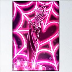 Hazbin Hotel - Addict (Angel Dust) Poster