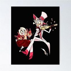 hazbin hotel lucifer Poster