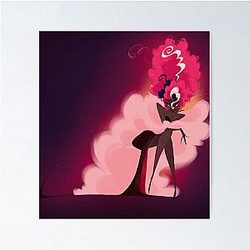 Hazbin hotel Velvet Poster