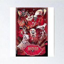 Hazbin Hotel Poster Poster