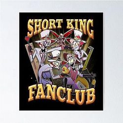 Lucifer short king fanclub - Hazbin Hotel Poster