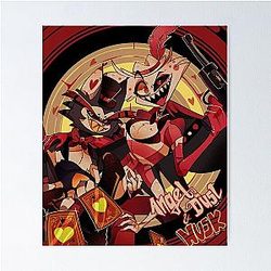 ANGEL DUST & HUSK - HAZBIN HOTEL Poster