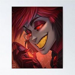 Alastor - Hazbin Hotel Poster