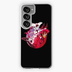 Hazbin Hotel angel dust and alastor  Samsung Galaxy Soft Case