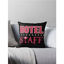 Hazbin Hotel Staff Throw Pillow