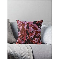 Hazbin Hotel Valentine's Alastor Throw Pillow