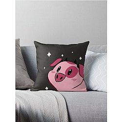 Fat Nuggets Hazbin Hotel Throw Pillow