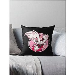 Hazbin Hotel Angel Dust Throw Pillow