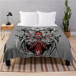 Alastor - Hazbin Hotel Throw Blanket
